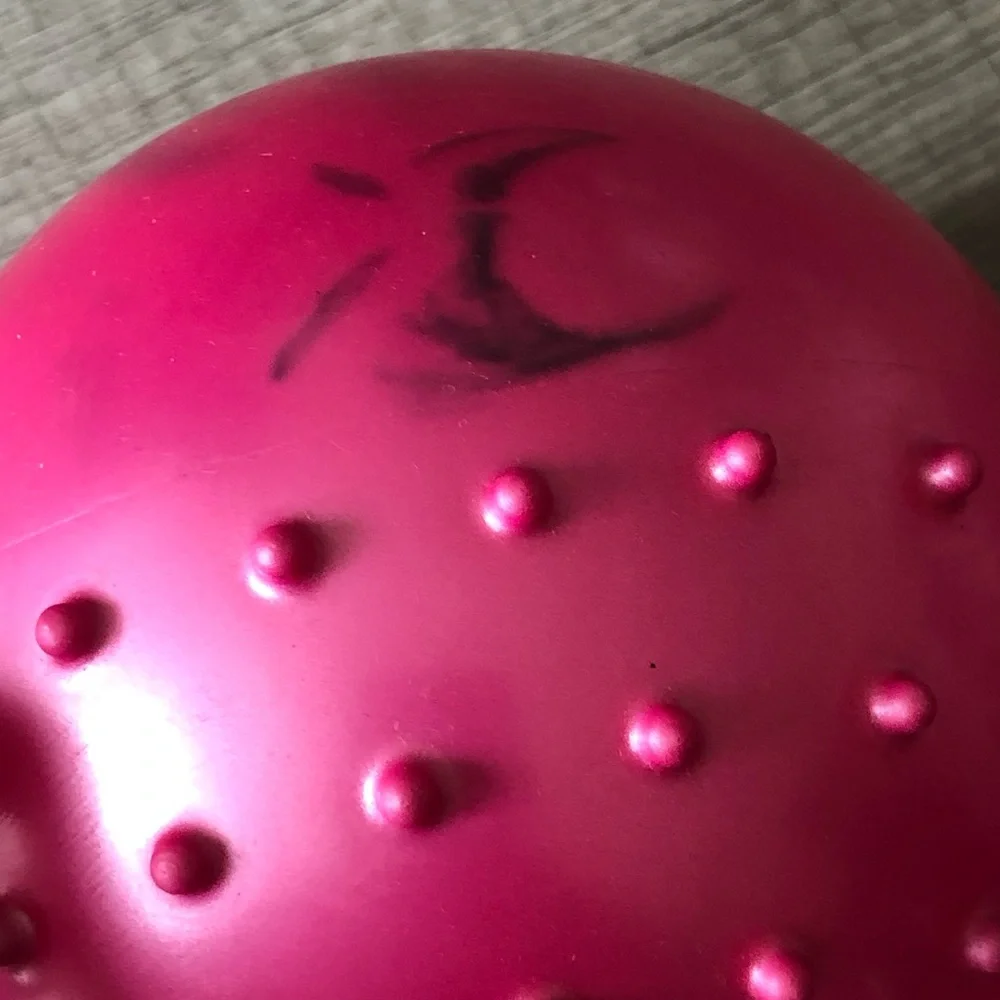 Pink Spiked Party Ball. Zone 28